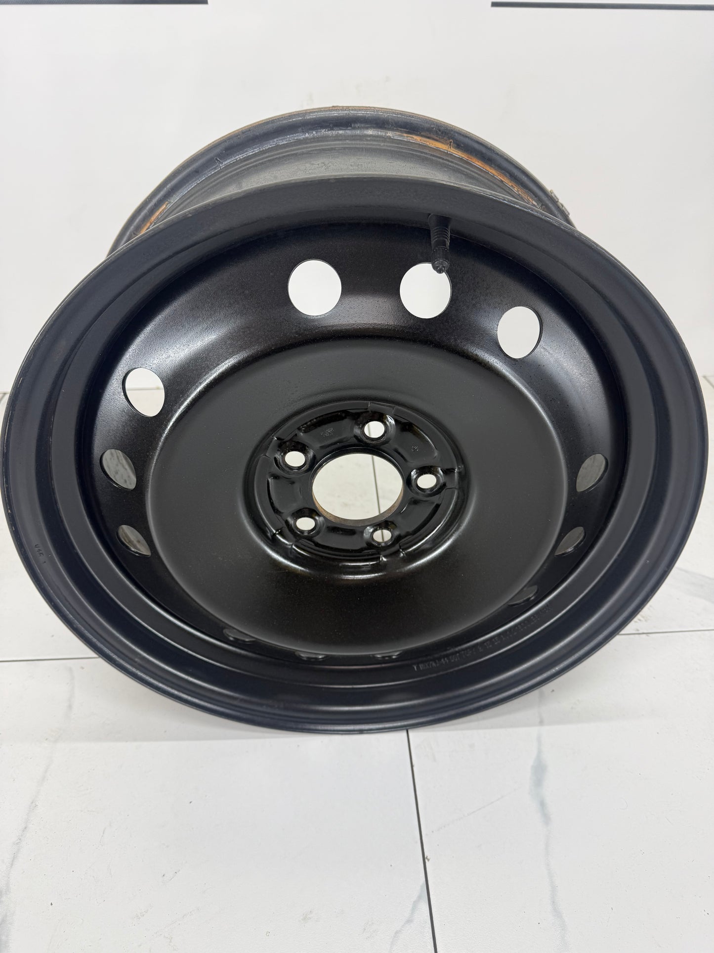 18x7.5 Black Steel Rims 5x114.3 (Used)