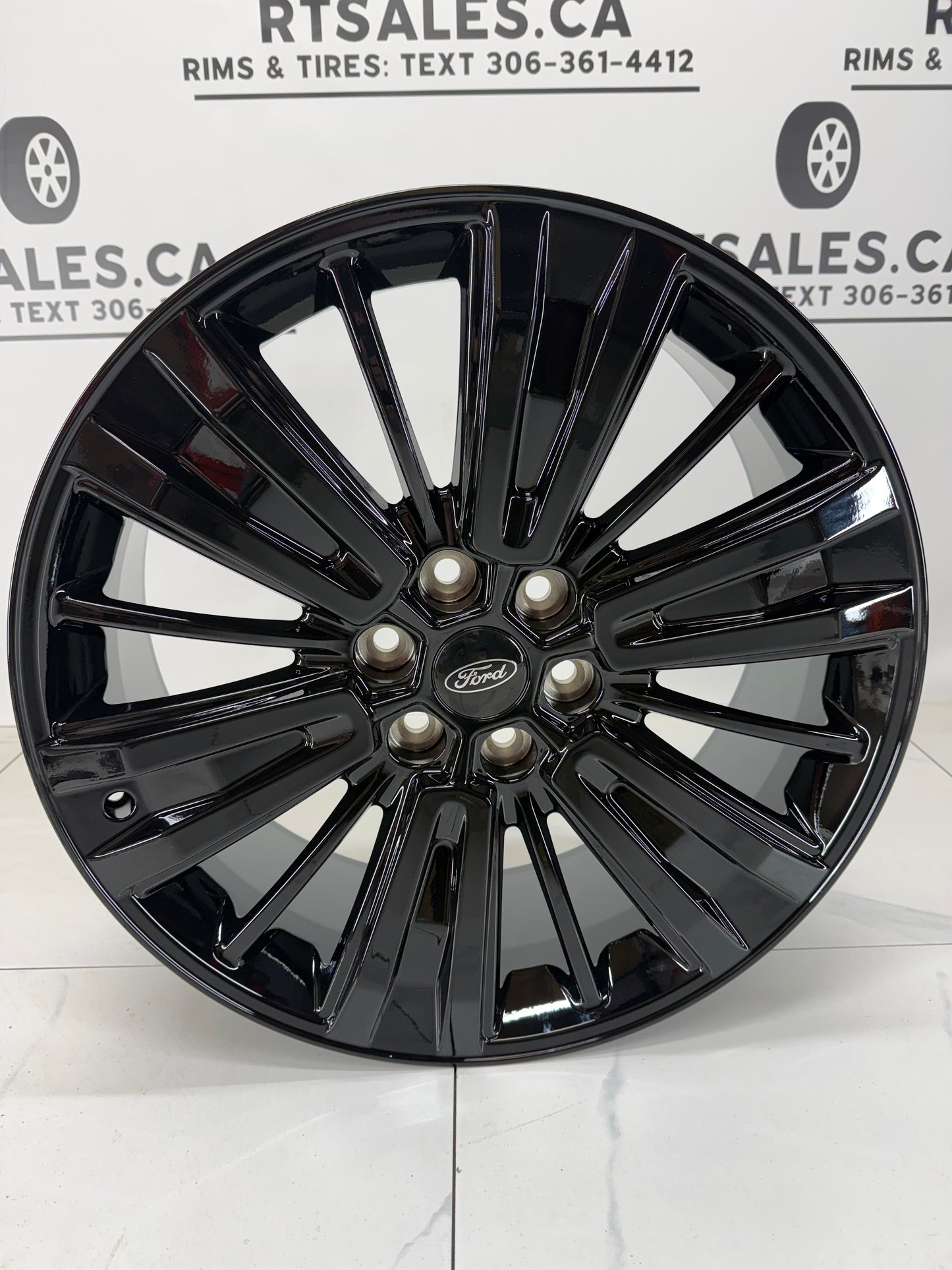 22x8.5 Replica 416 Gloss Black Rims 6x135 – Ford F-150 & Expedition