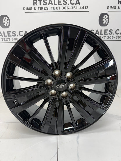 22x8.5 Replica 416 Gloss Black Rims 6x135 – Ford F-150 & Expedition