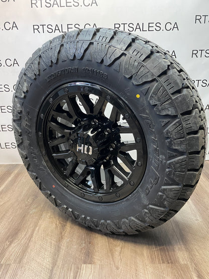 265/70/17 All Weather Tires on rims 8x165 GMC Chevy Ram 2500 3500 - R&T Sales 