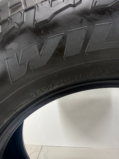 265/70R18 Falken Wildpeak A/T3WA All Weather Tires (New Takeoffs)