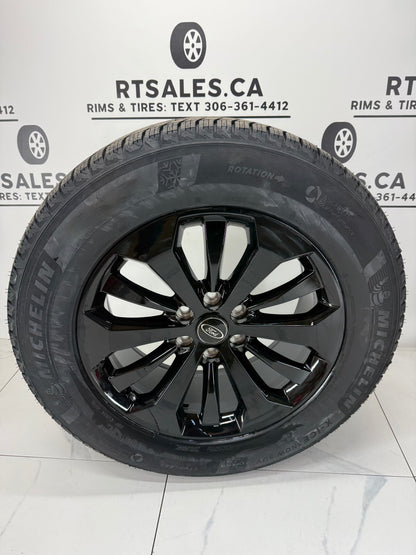 Michelin X-Ice Snow Winter Tires on 20" Replica 372 Rims 6x135 F150