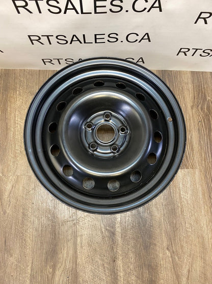 17x7 Black Steel Rims 5x127