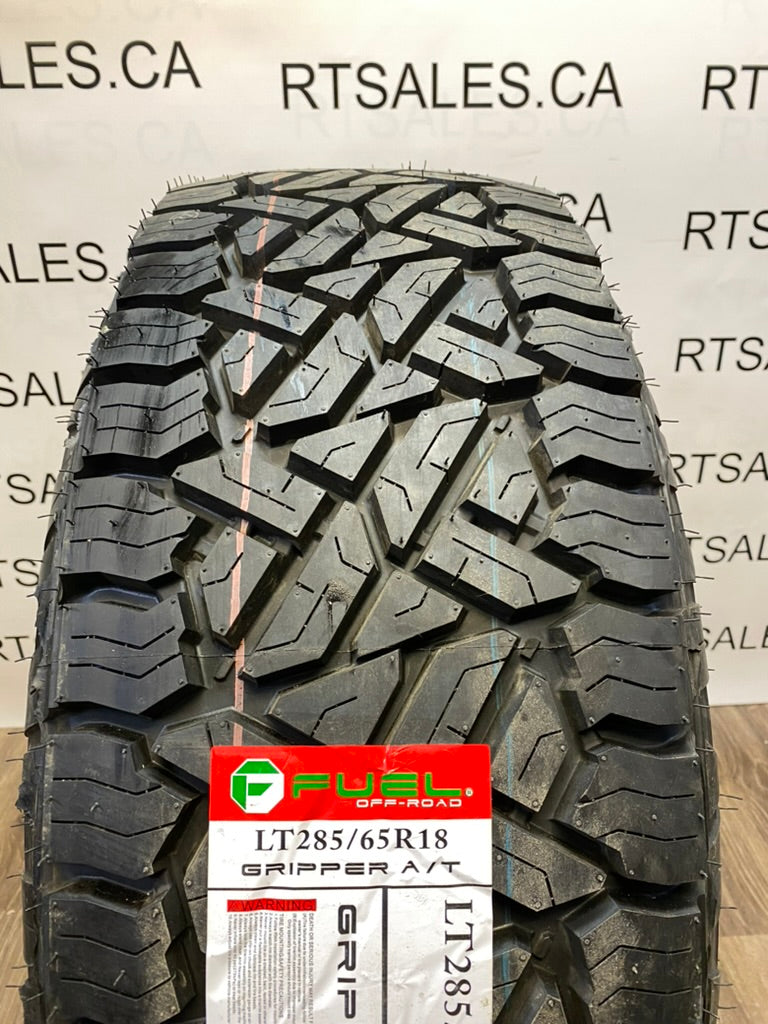 285/65/18 Fuel tires & Rims 6x135 6x139 GM RAM FORD