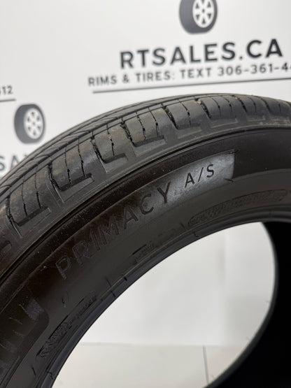 225/60R18 Michelin Primacy A/S All Season Tires (Used)