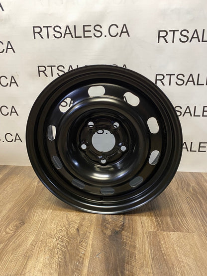 17x7 Black Steel Rims 5x139.7