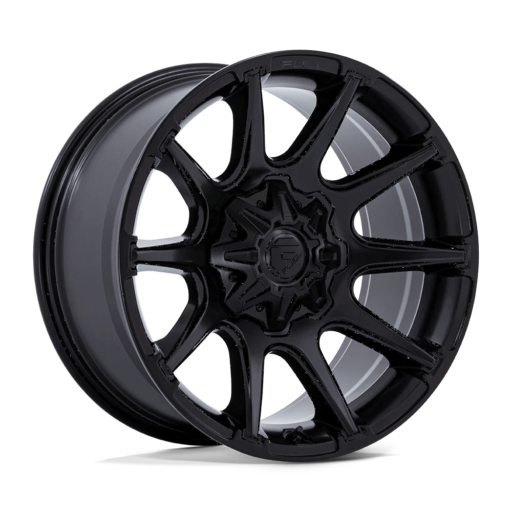 22x10 Fuel Super C Rims 5x127, 5x139.7 — Matte Black