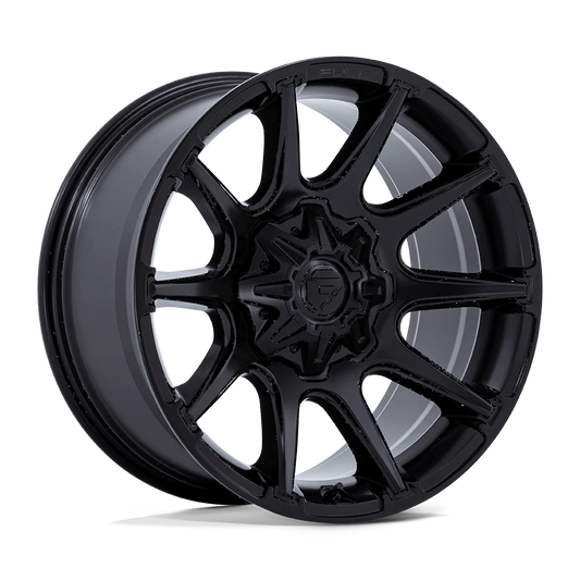 22x10 Fuel Super C Rims 5x127, 5x139.7 — Matte Black