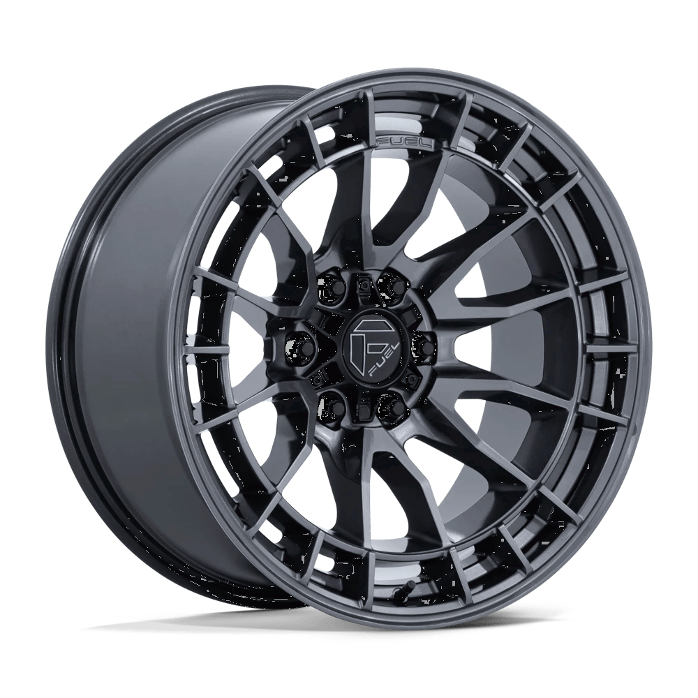 20x9 Fuel Revolt Rims 6x139.7 — Gloss Gunmetal