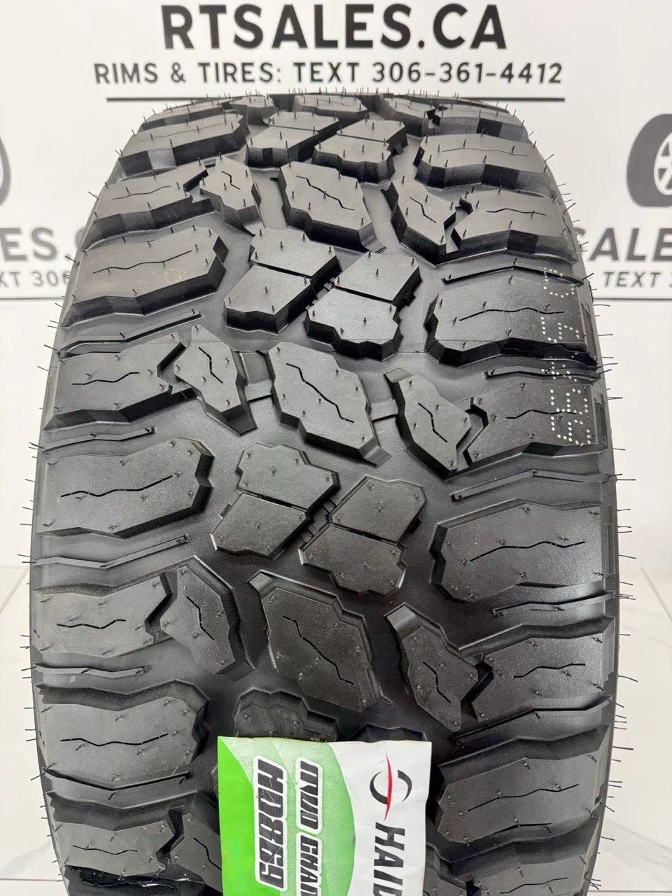 35x12.5x20 Haida M/T All Weather Tires on 20" Rims 8x165