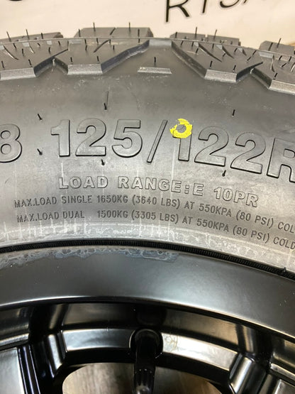 275/70/18 AMP PRO Tires Fuel Rims GMC Chevy 2500 3500 8x180 - R&T Sales 