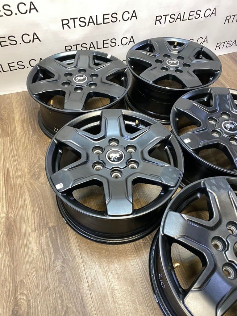 17 inch Ford Bronco Rims   SET OF FIVE