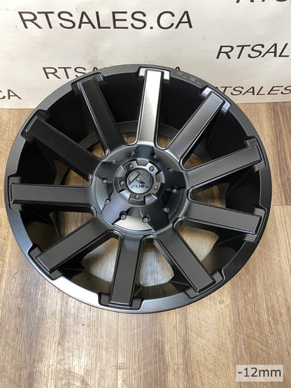 18x9 Fuel Contra Rims 6x139/135 +1mm - R&T Sales 