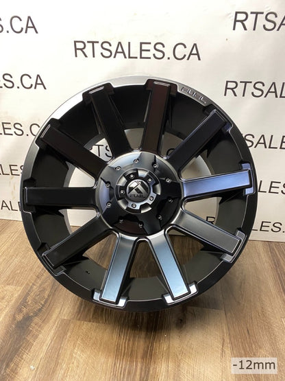 18x9 Fuel Contra Rims 6x139/135 +1mm - R&T Sales 