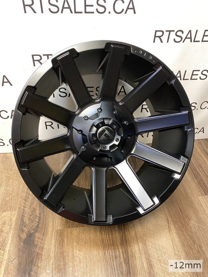 18x9 Fuel Contra Rims 6x139/135 +1mm - R&T Sales 