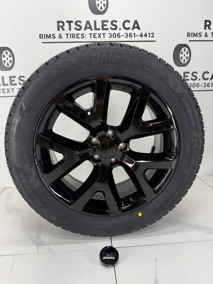 Bridgestone Blizzak Icepeak Winter Tires on 18" Replica 105 Rims 5x110