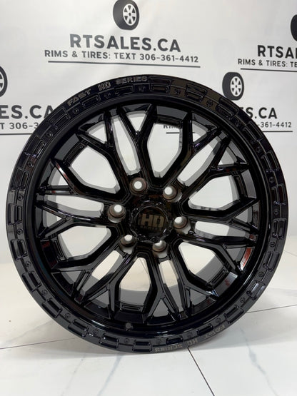 6×139 Black Fast Muramasa Rims – 17", 18", 20"
