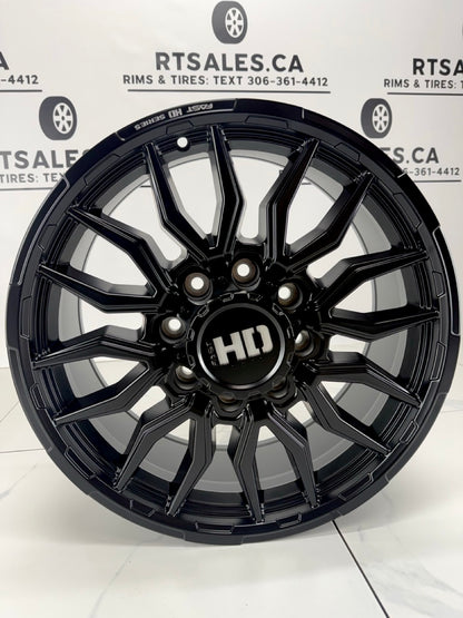8×180 Fast HD Grit Rims (Factory Offset) – 17" 18" & 20"