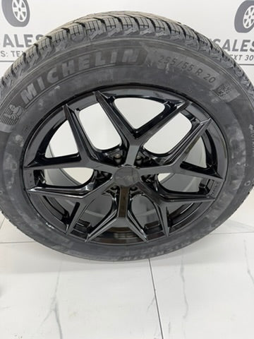 Michelin X-Ice Snow Winter Tires on 20" Ruffino Demon Rims 6x132