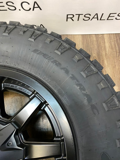 285/75/18 Goodyear Duratrac tires Fuel Rims Ford F250 F350 - R&T Sales 