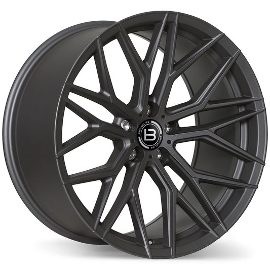 Braelin BR10 Matte Graphite Rims 18", 19", 20"