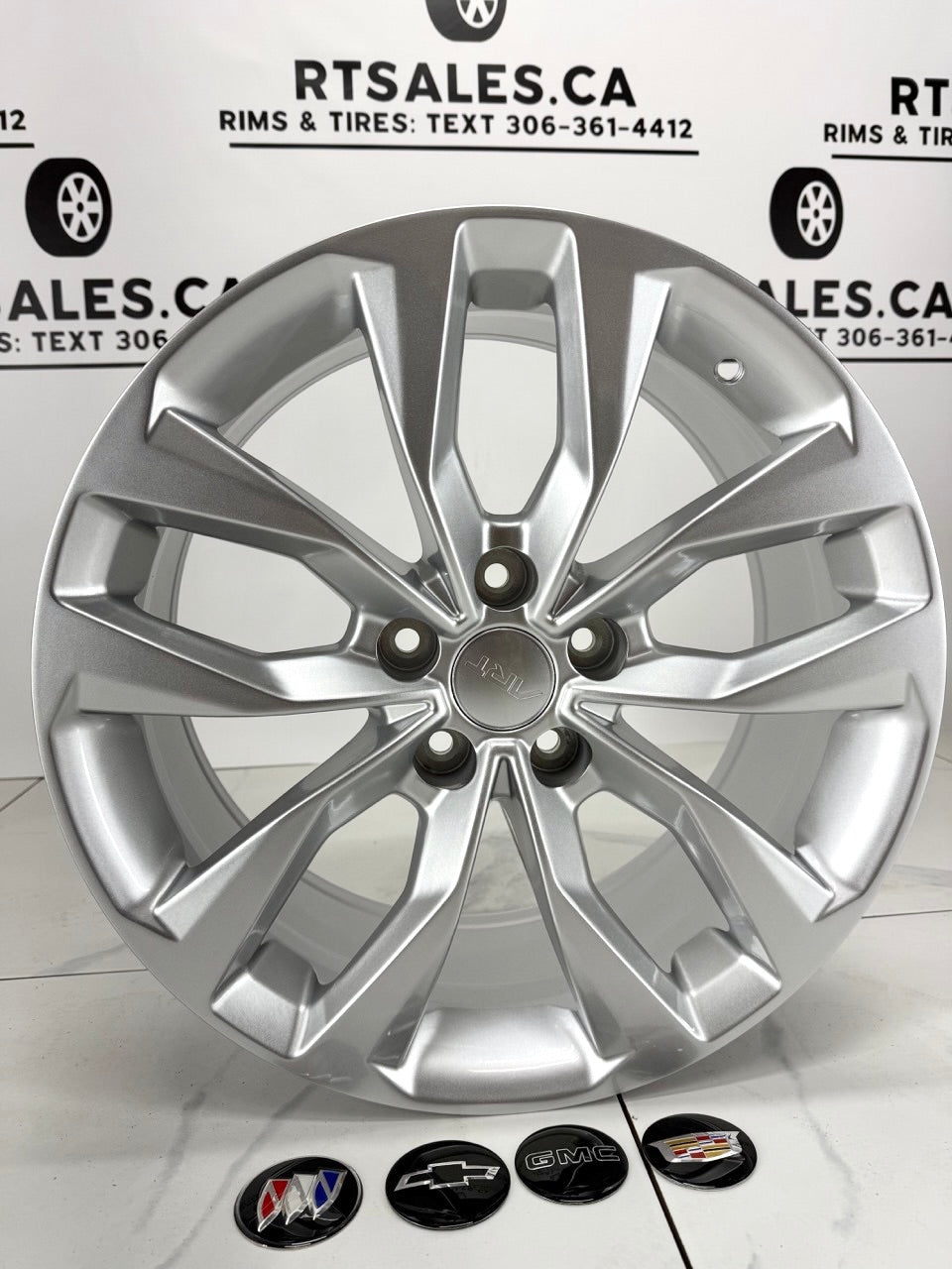 5x115 Silver RT Rims - 17" & 18"