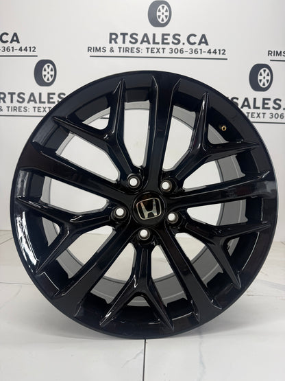 18x8 Replica R257 Rims 5x114.3 – Black (lightly Used)