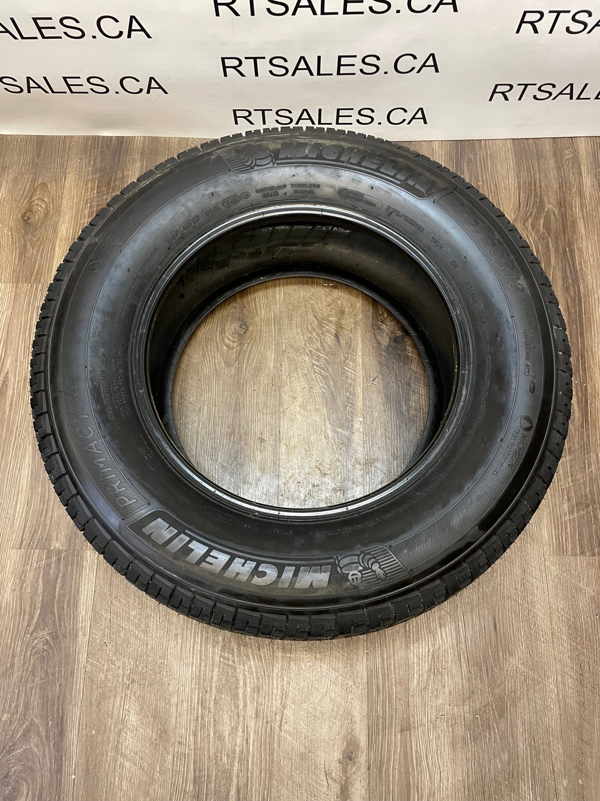 275/65/18 Michelin PRIMACY XC All Season Tires (Takeoffs) - R&T Sales 