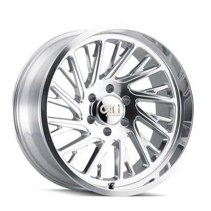 20x10 Cali Purge Polished Rims 6x139