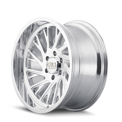 20x10 Cali Purge Polished Rims 6x139