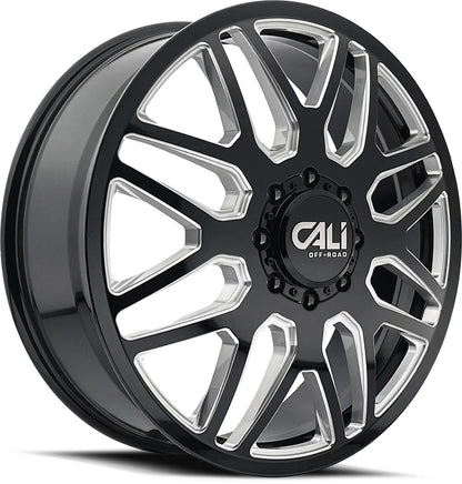 22x8.25 Cali Invader Dually Rims
