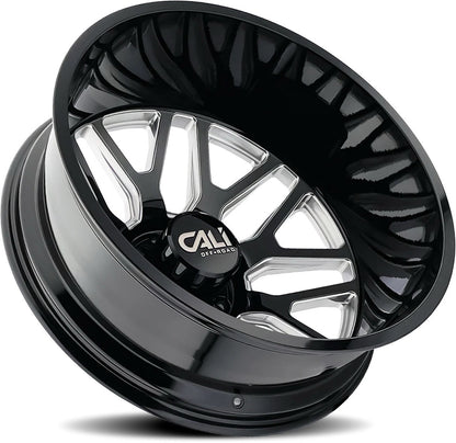 Cali Invader Black, Milled dually rear wheel