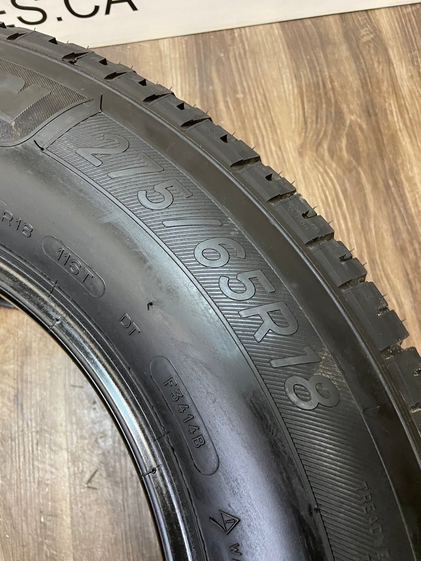 275/65/18 Michelin PRIMACY XC All Season Tires (Takeoffs) - R&T Sales 