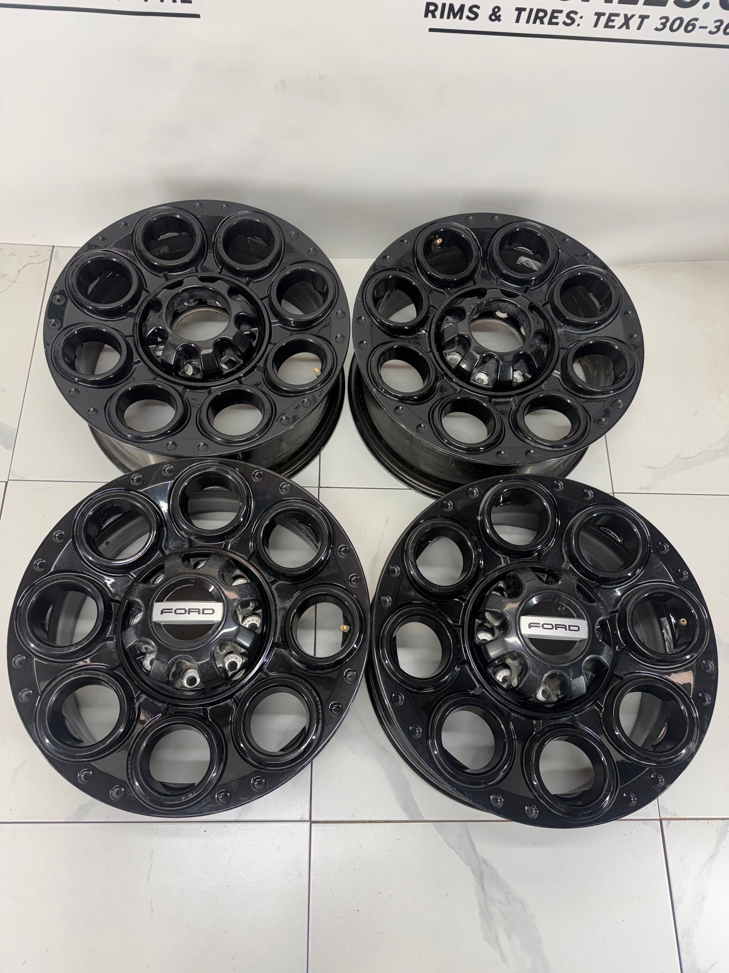 20x8 Ford F250/350 Platinum Rims 8x170 (Used)