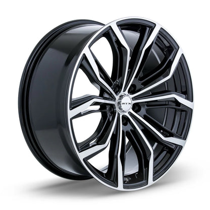 5x120 RTX Black Widow Black Machined - 17", 18"
