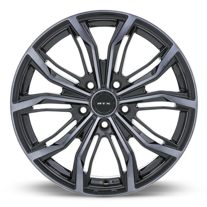 5x114.3 Black Widow Grey Rims 16", 17", 18", 19"