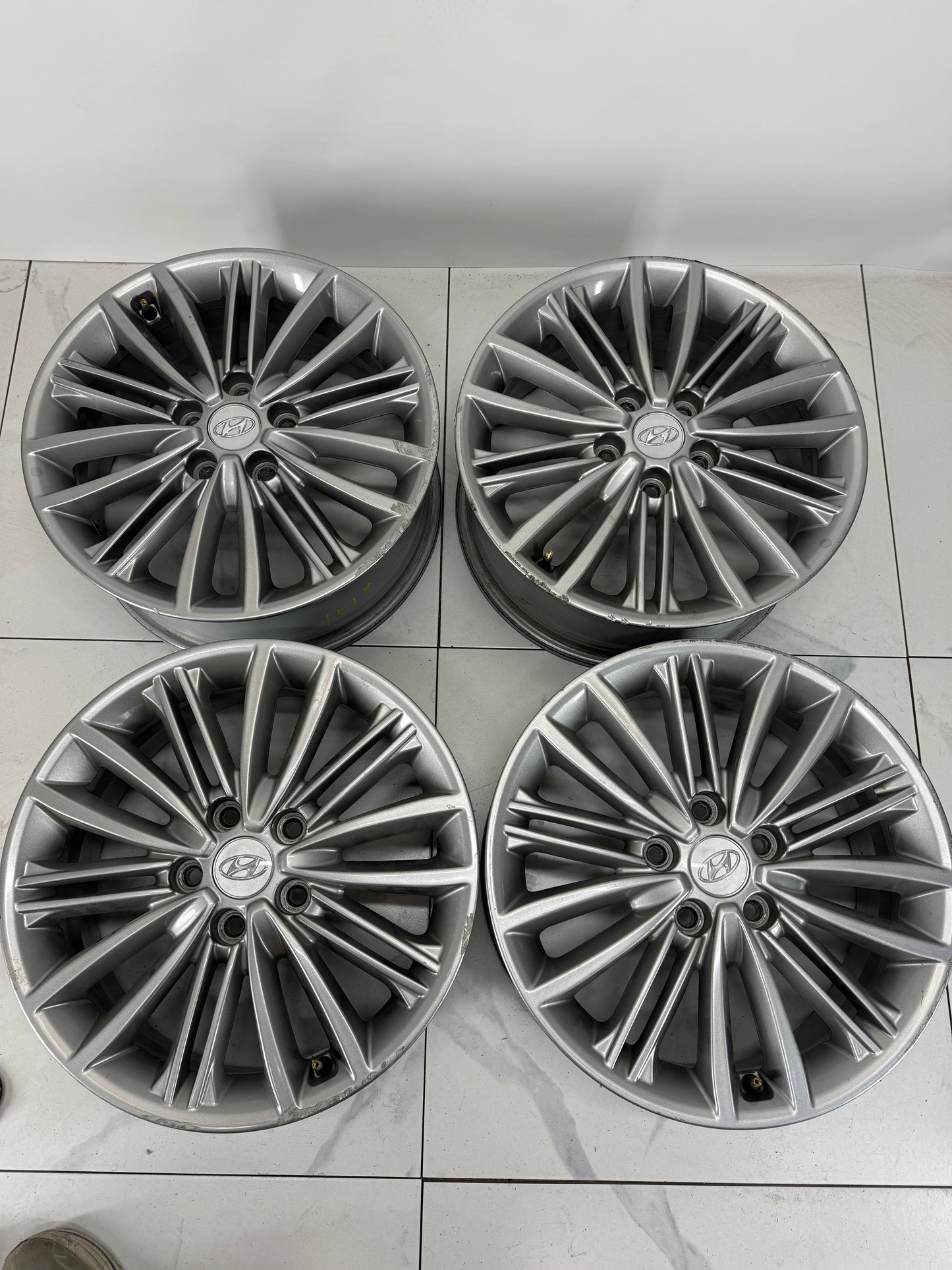 17x7 Hyundai Factory OEM Rims 5x114.3 (Used)