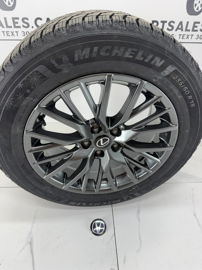 Michelin X-Ice Snow+ Winter Tires on 18" or 20" R224 Rims 5x114.3 Toyota / Lexus