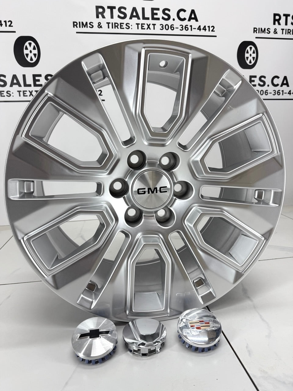 20x9 Replica R232 Hyper Silver 6x139.7
