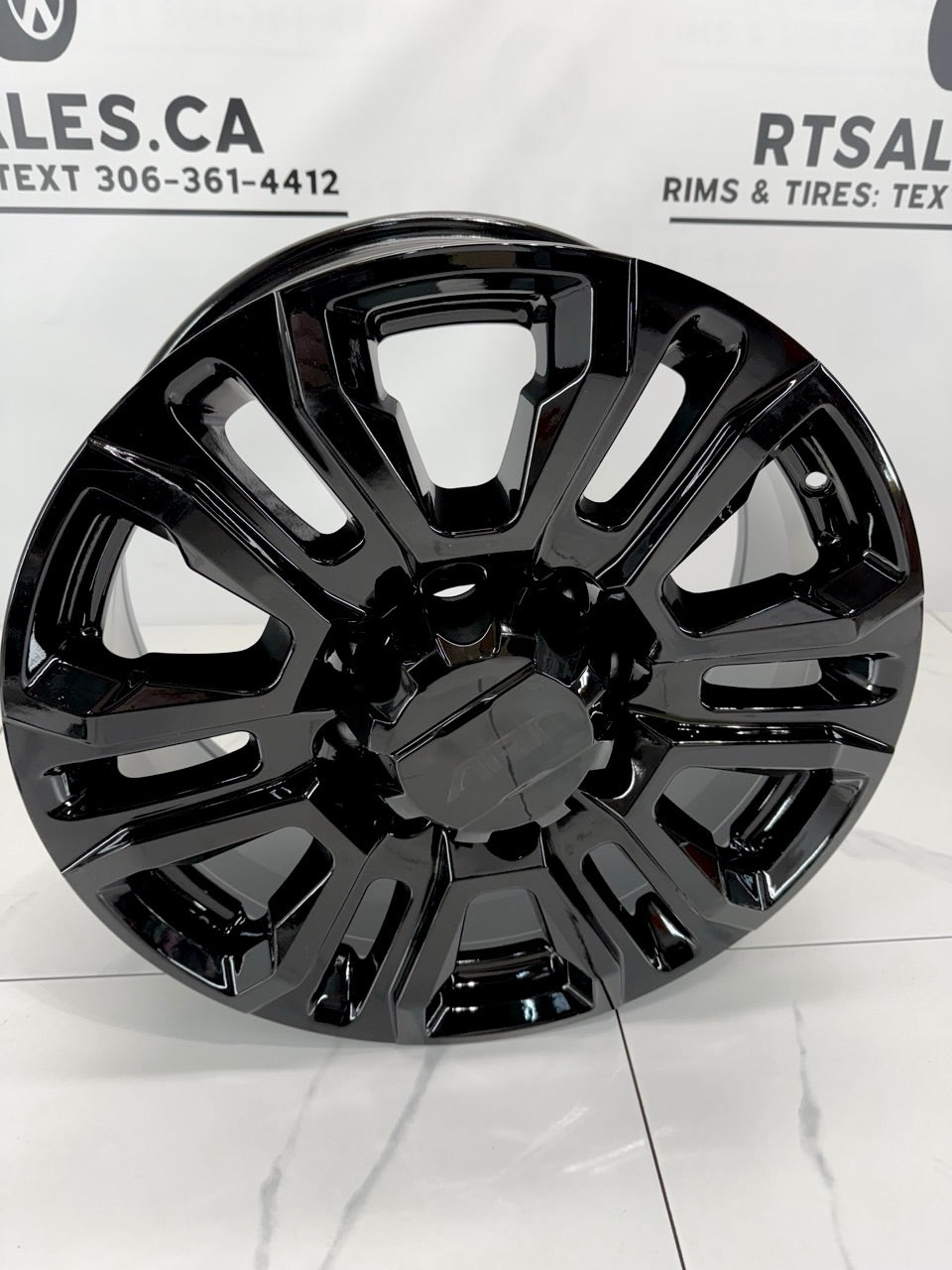 8×180 Black Denali Replica Rims – 18" & 20"