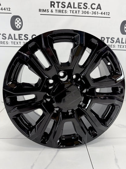 8×180 Black Denali Replica Rims – 18" & 20"