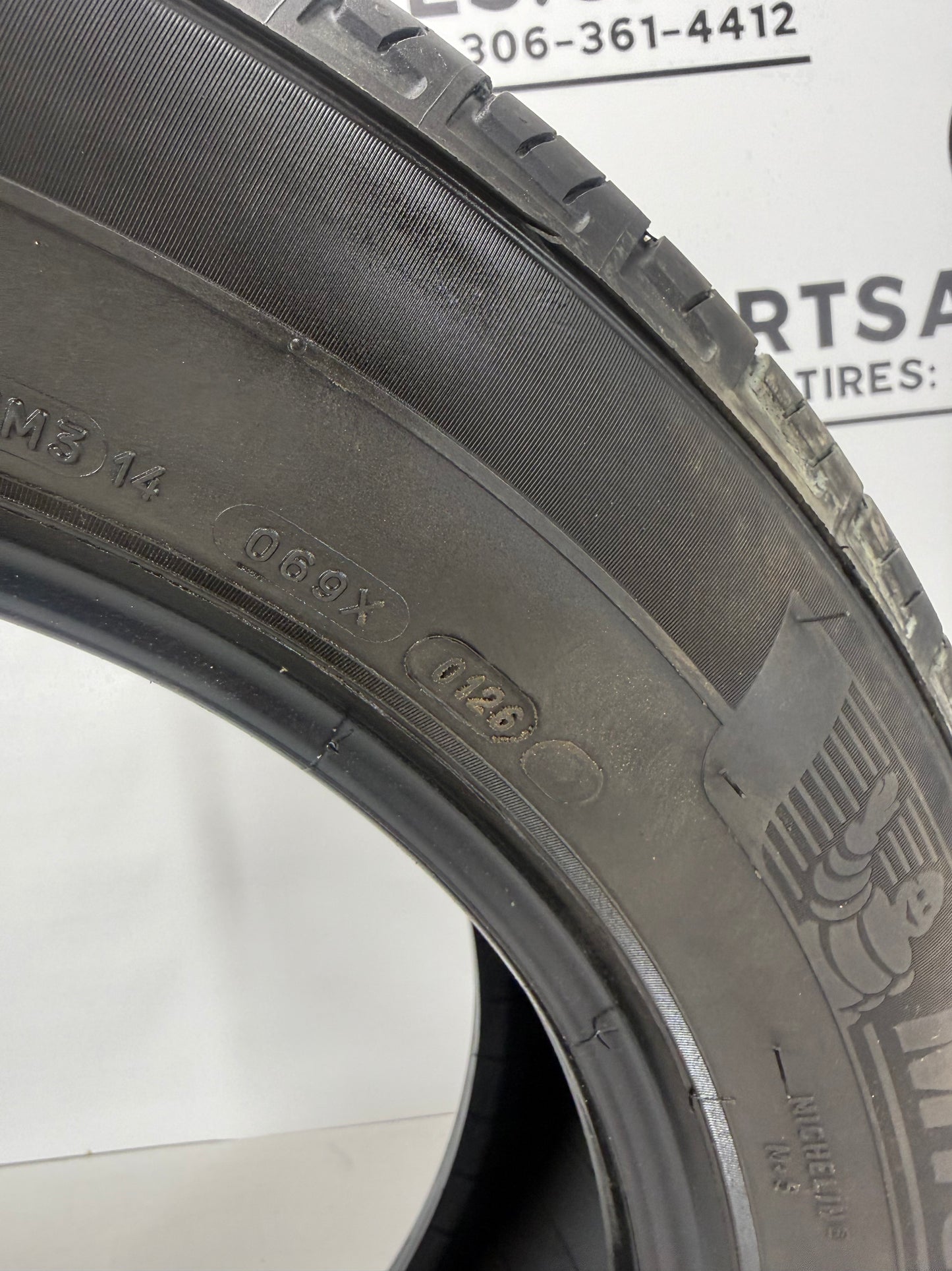 225/60R18 Michelin Primacy A/S All Season Tires (Used)