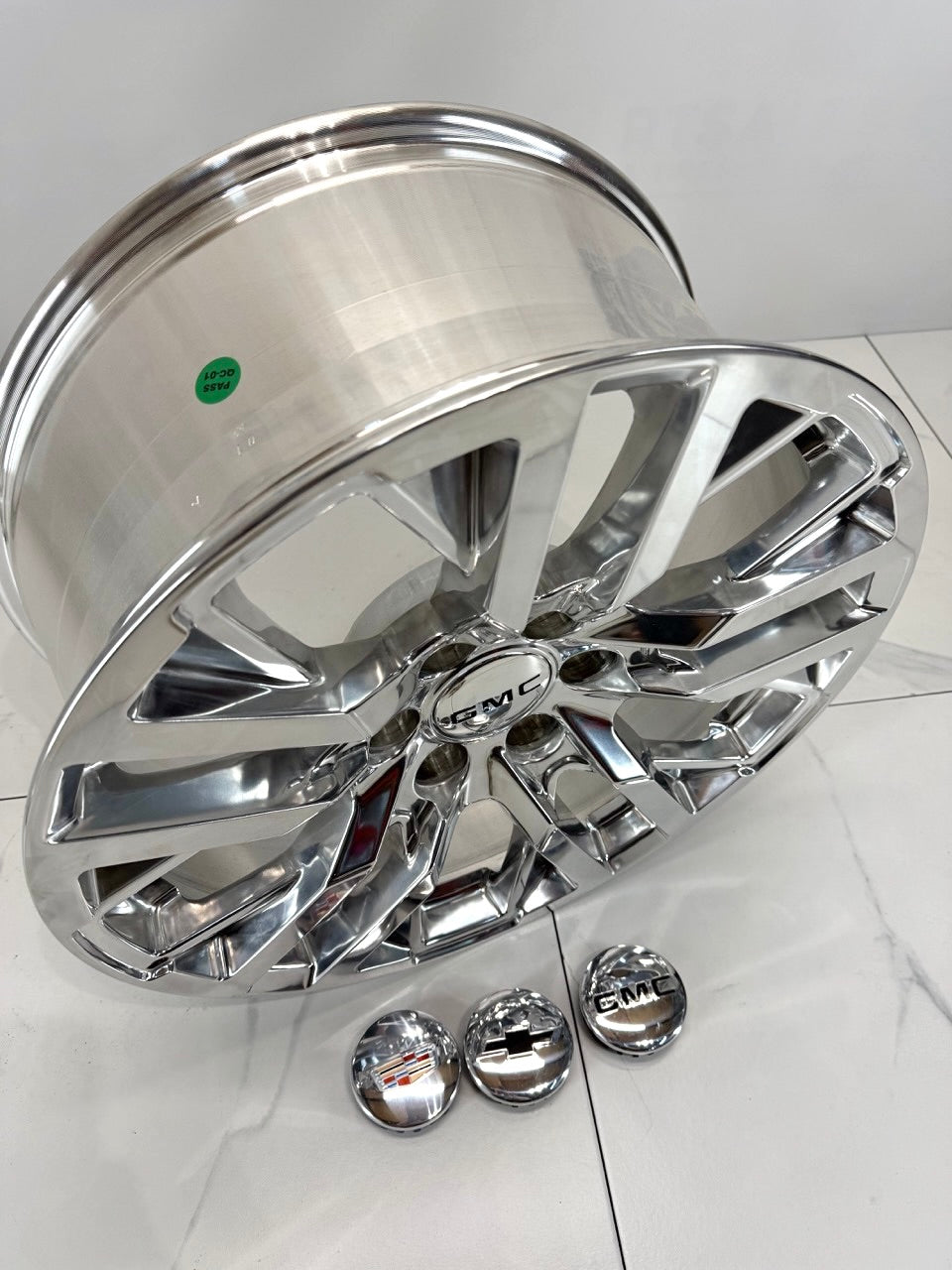 20x9 GM Denali Polished Replica Rims 6x139.7