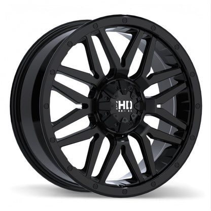 6x139 Fast HD Menace Rims Gloss Black 20" & 22"