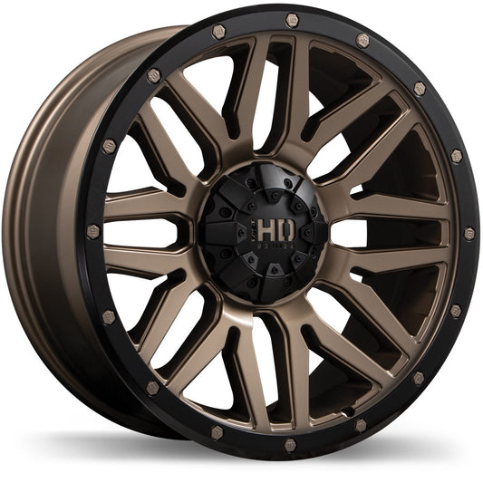 20x9 Fast HD Menace Rims 6x139.7 Bronze