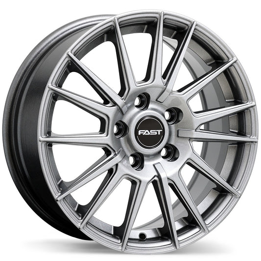 18x8 Titanium Fast Tempest 5x120