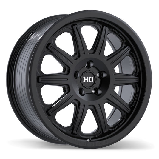 5x114.3 Fast HD Fury Satin Black - 17", 18", 19"