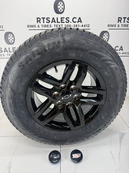 Sailun Ice Blazer Factory Studded Winter Tires on 17" or 18" Trail Boss Replica Rims 6x139