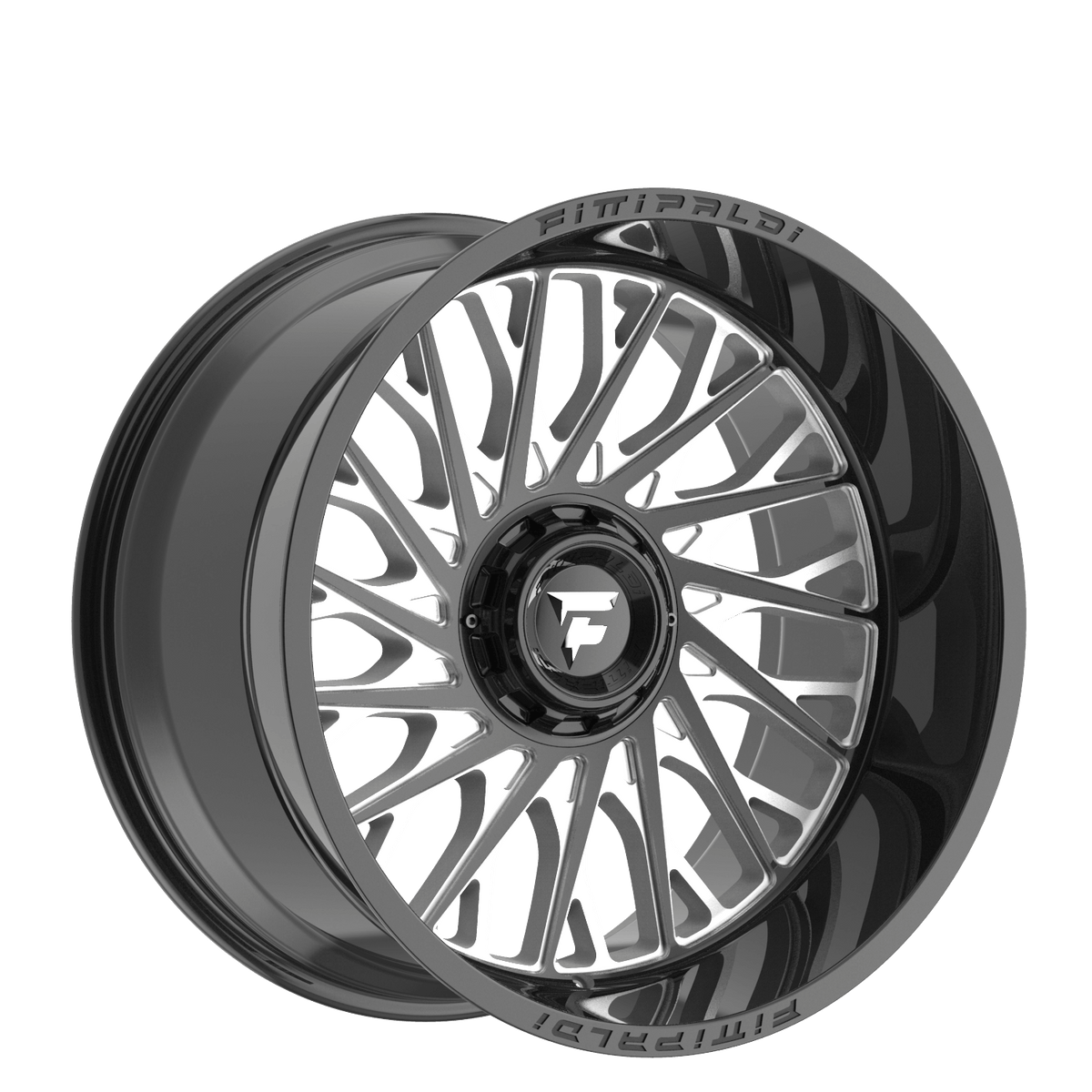 Fittipaldi FA08 Gloss Black Milled Rims - R&T Sales