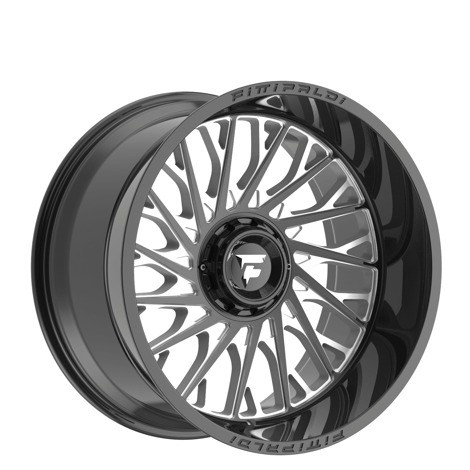 Fittipaldi FA08 Gloss Black Milled Rims - R&T Sales